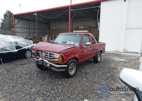 1989 Ford Ranger из США, поврежденный, VIN 1FTCR10A2KUB81034